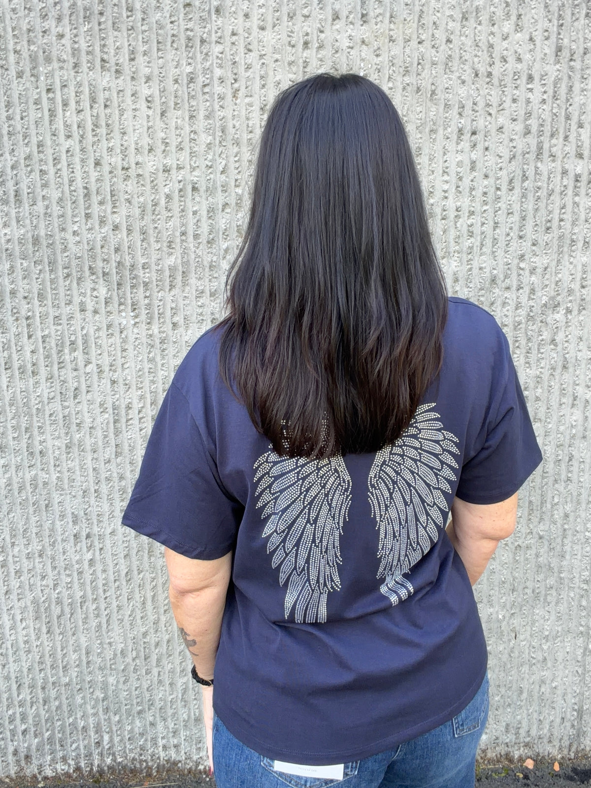 Angel Wings T-Shirt – Navy