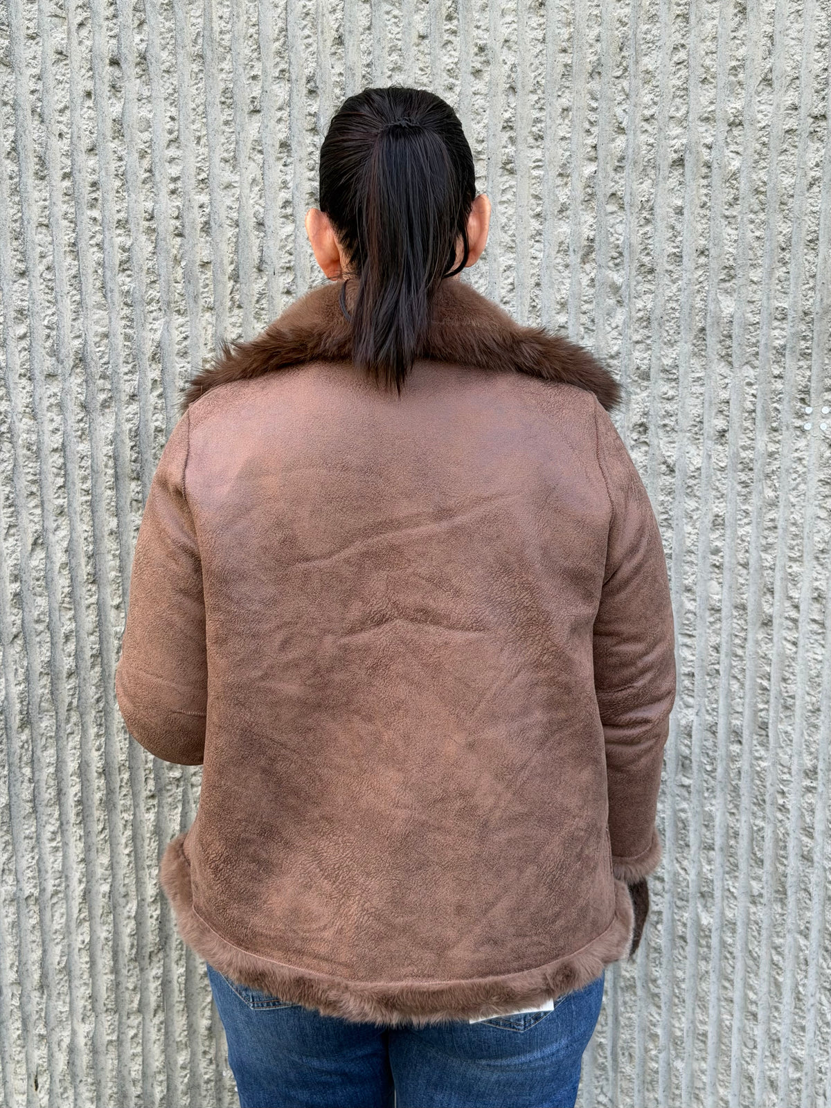 Reversible Jacket- Brown