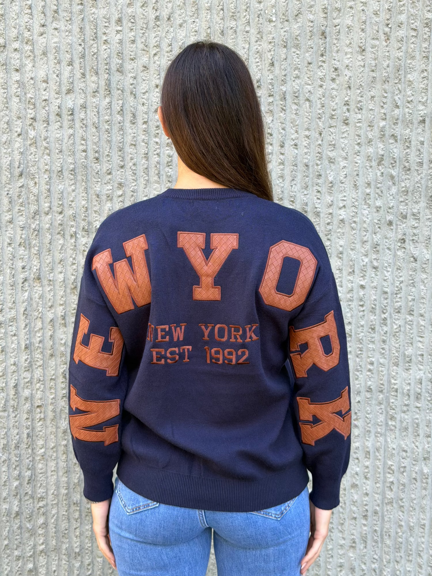 New York Knit- Navy