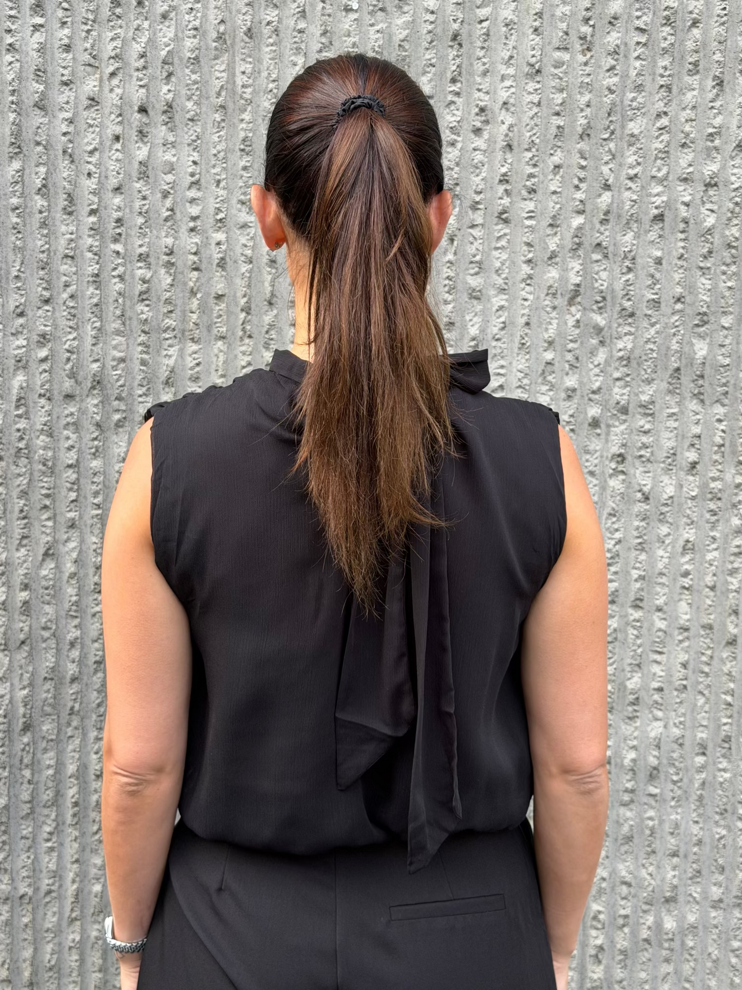 Draped Top – Black