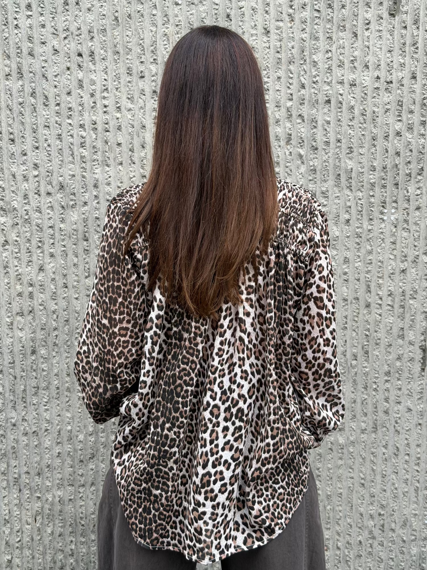 Oversized Shirt- Leopard