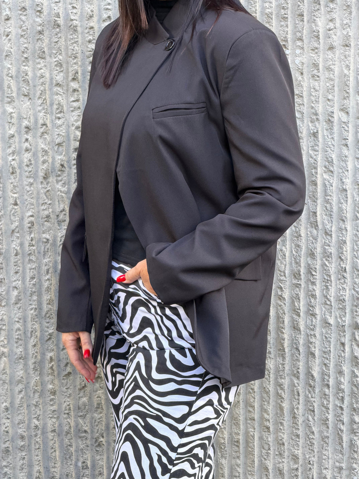 Soft Shape Blazer – Black