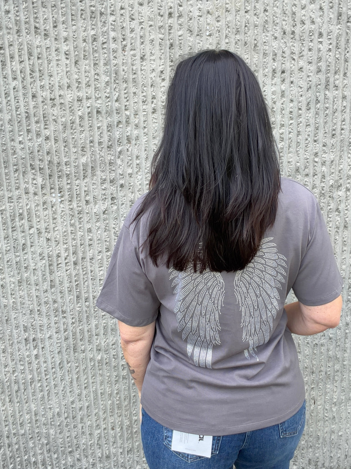 Angel Wings T-Shirt – Grey