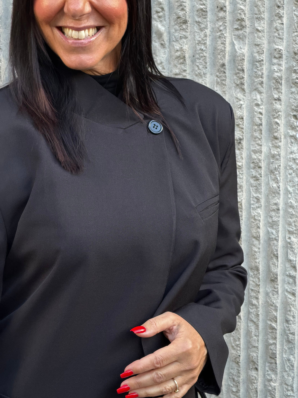 Soft Shape Blazer – Black