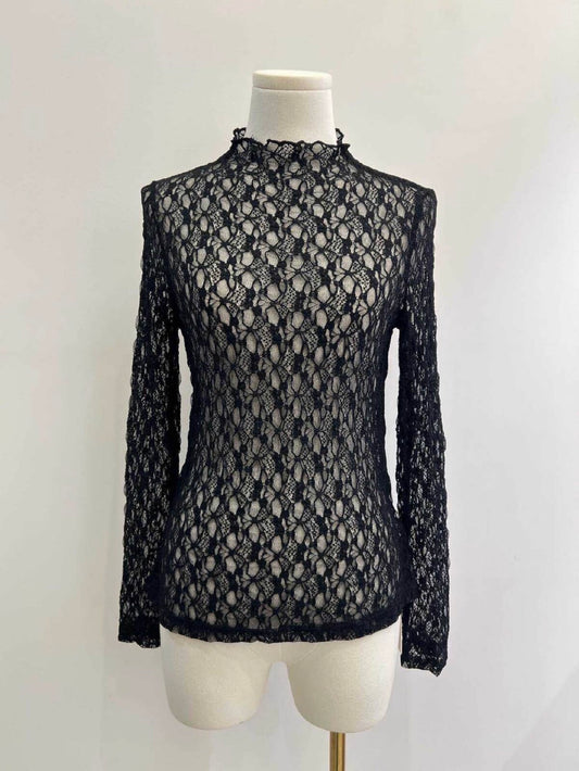 Lace Top- Black
