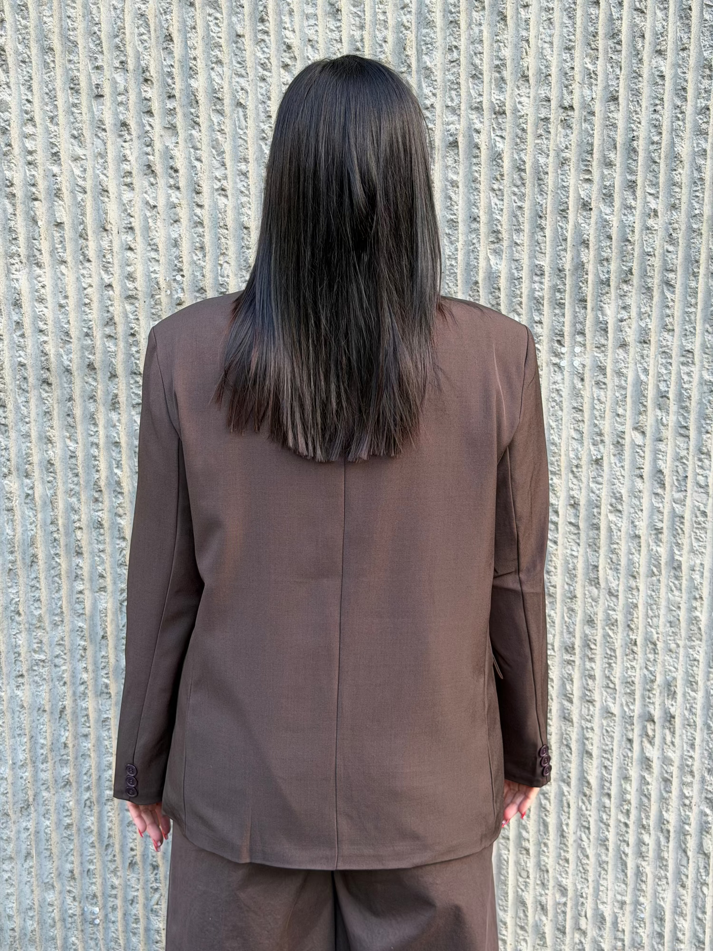 Soft Shape Blazer – Marron