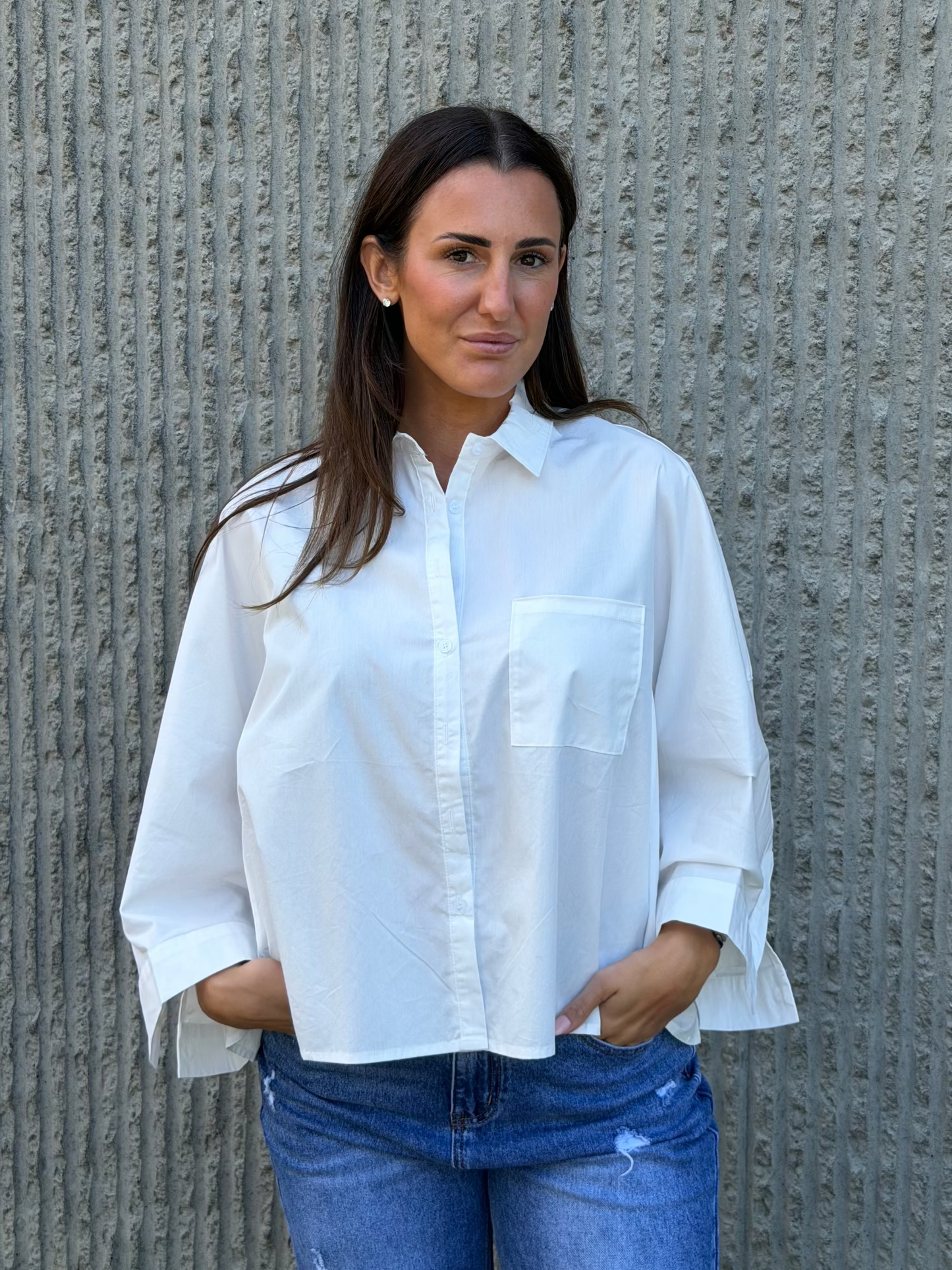 Balloon Shirt - White