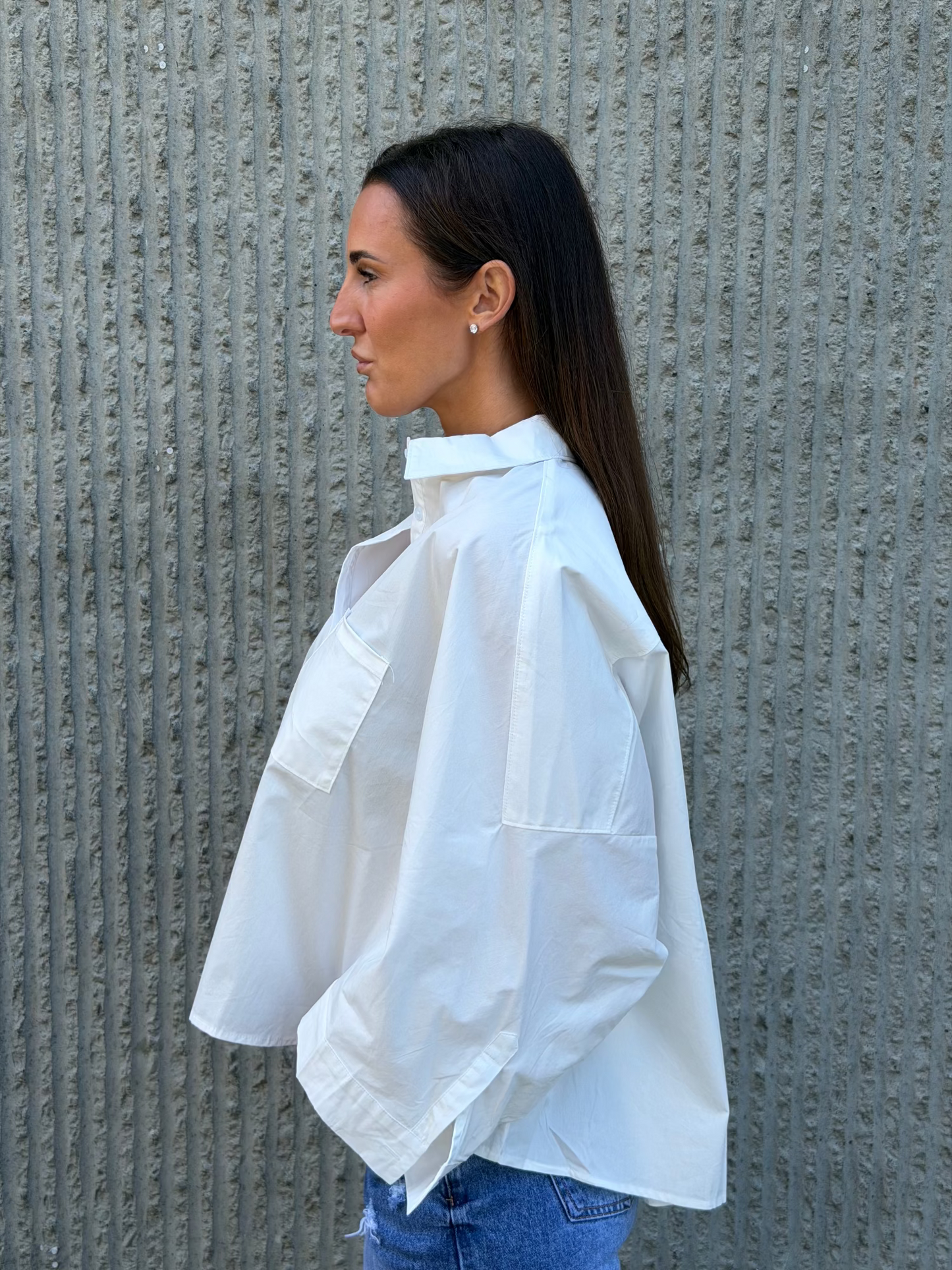 Balloon Shirt - White