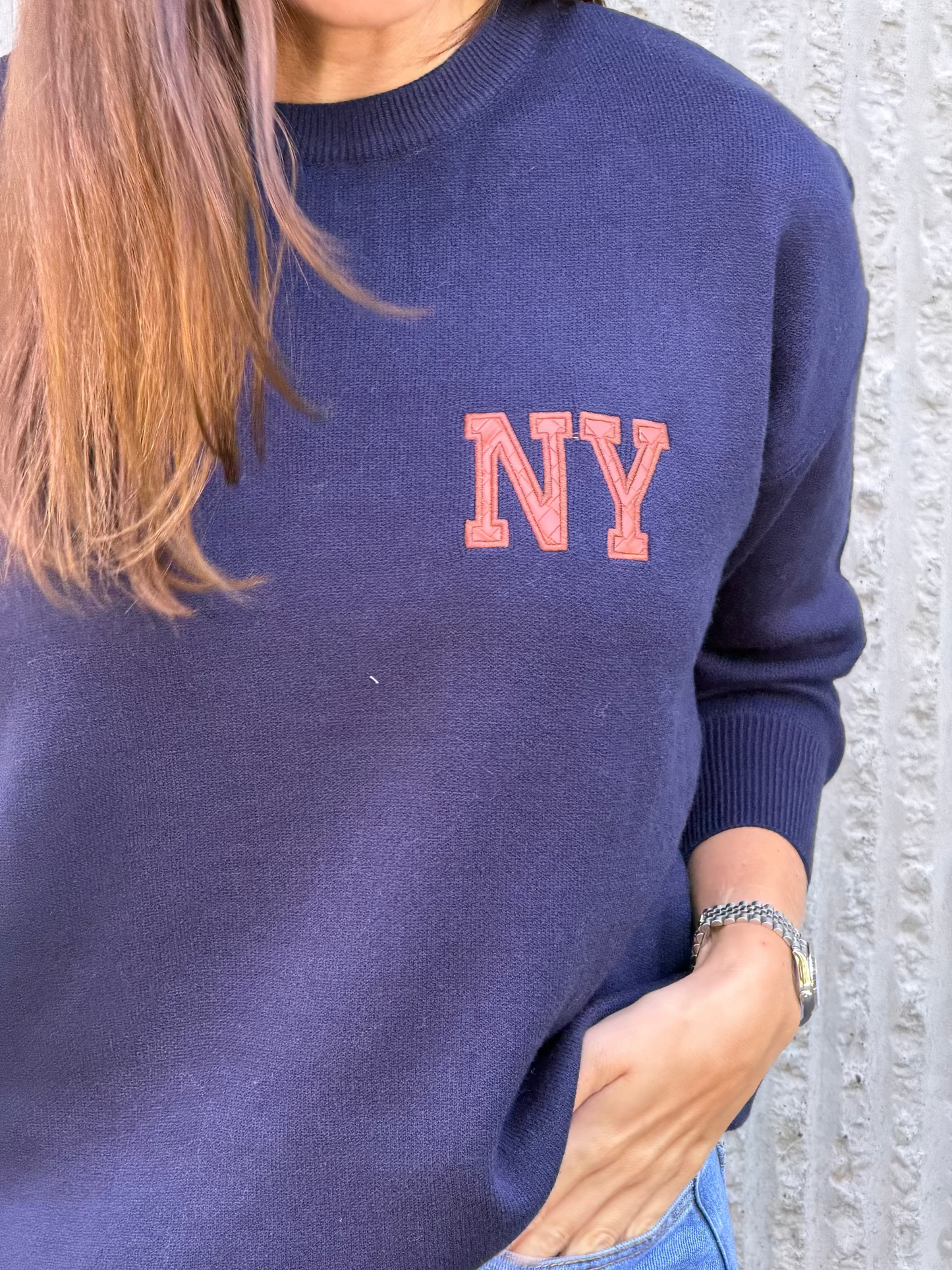 New York Knit- Navy