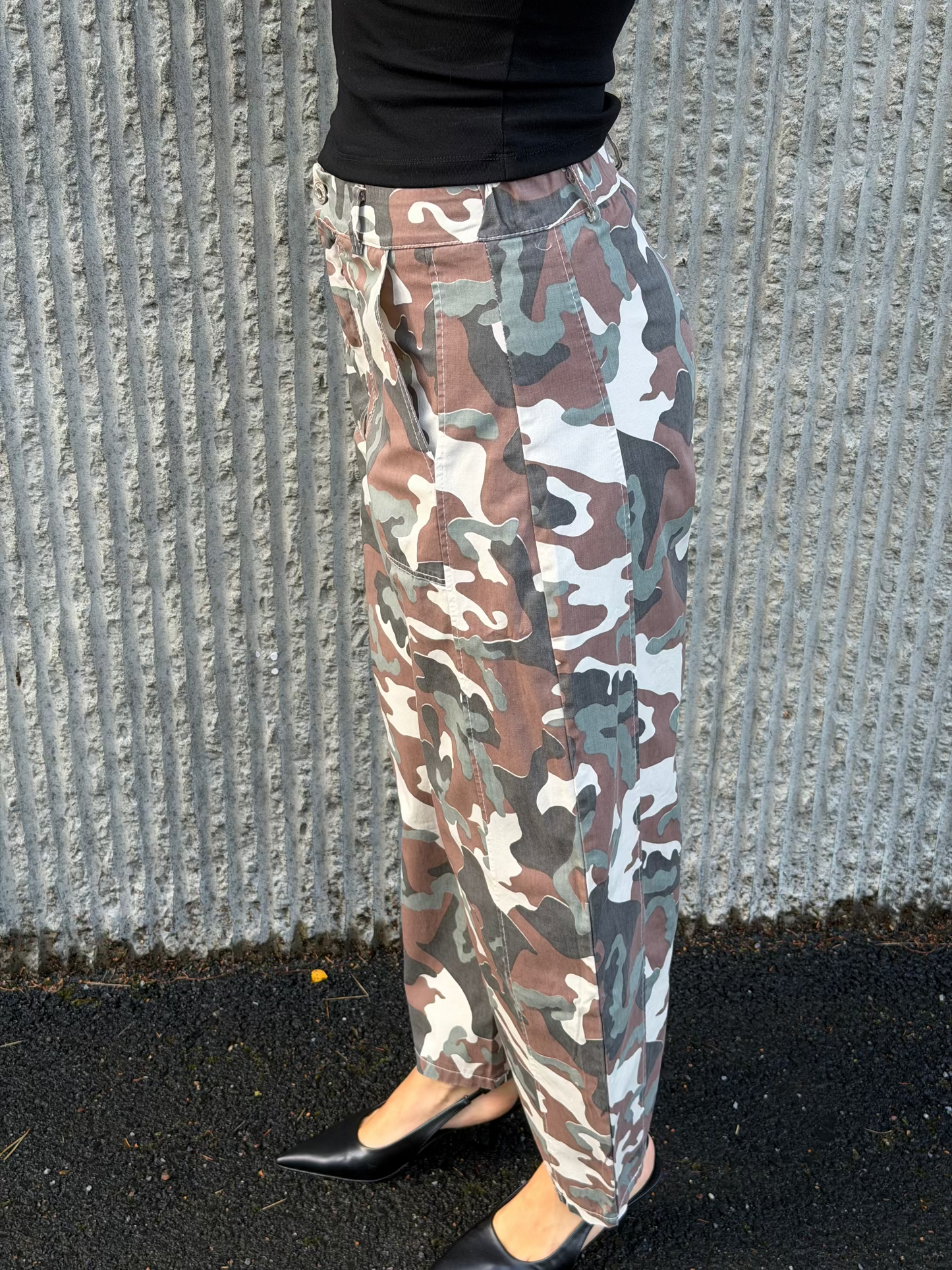 Barrel Pant- Camo
