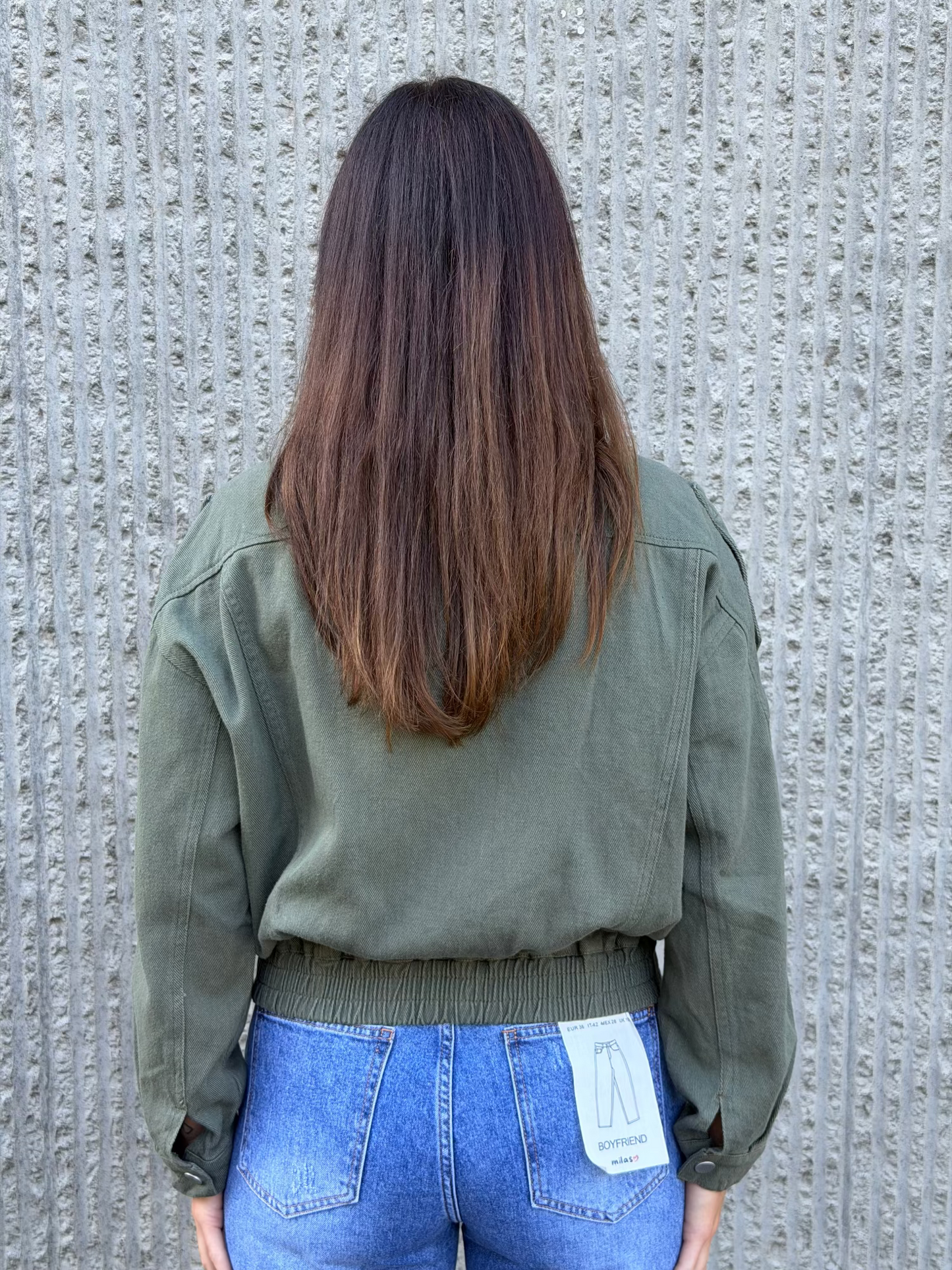Urban Collar Jacket- Khaki