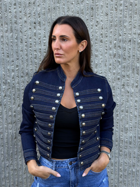 Officer Jacket- Denim