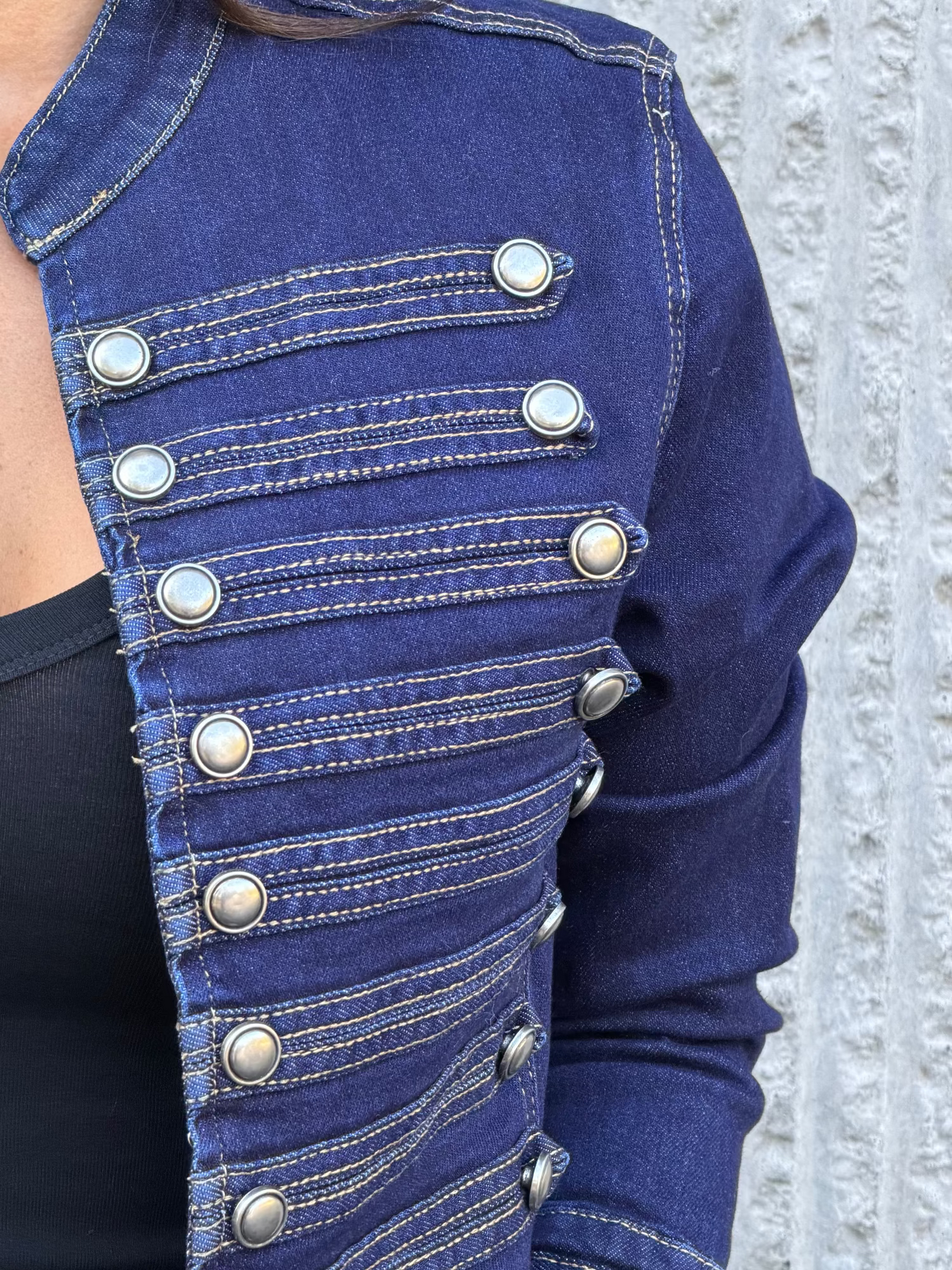 Officer Jacket- Denim