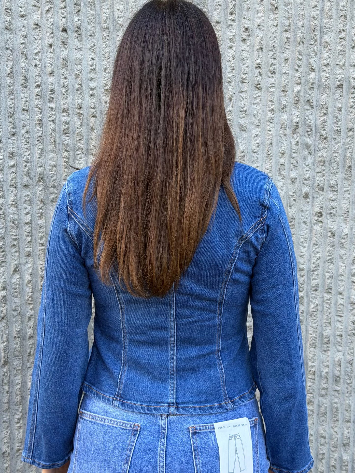 Signature Denim Jacket- Blue