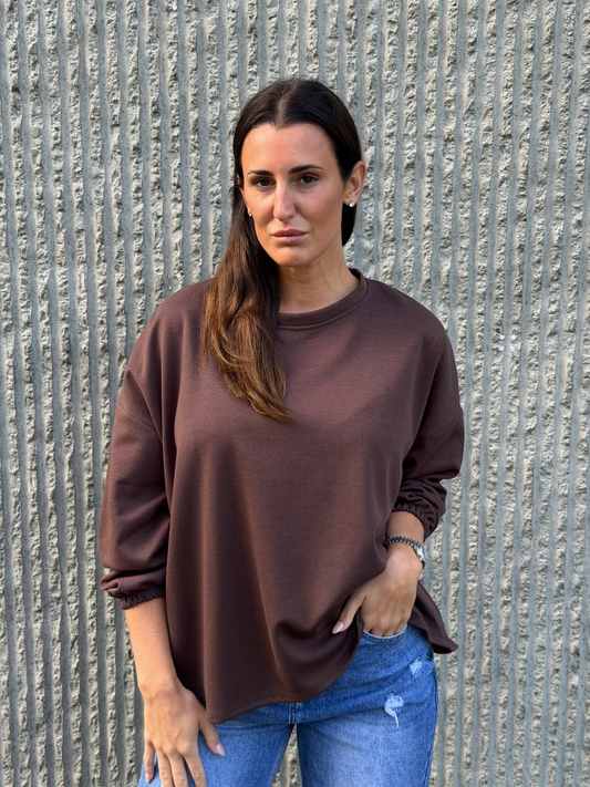 Sunday Sweatshirt – Brown