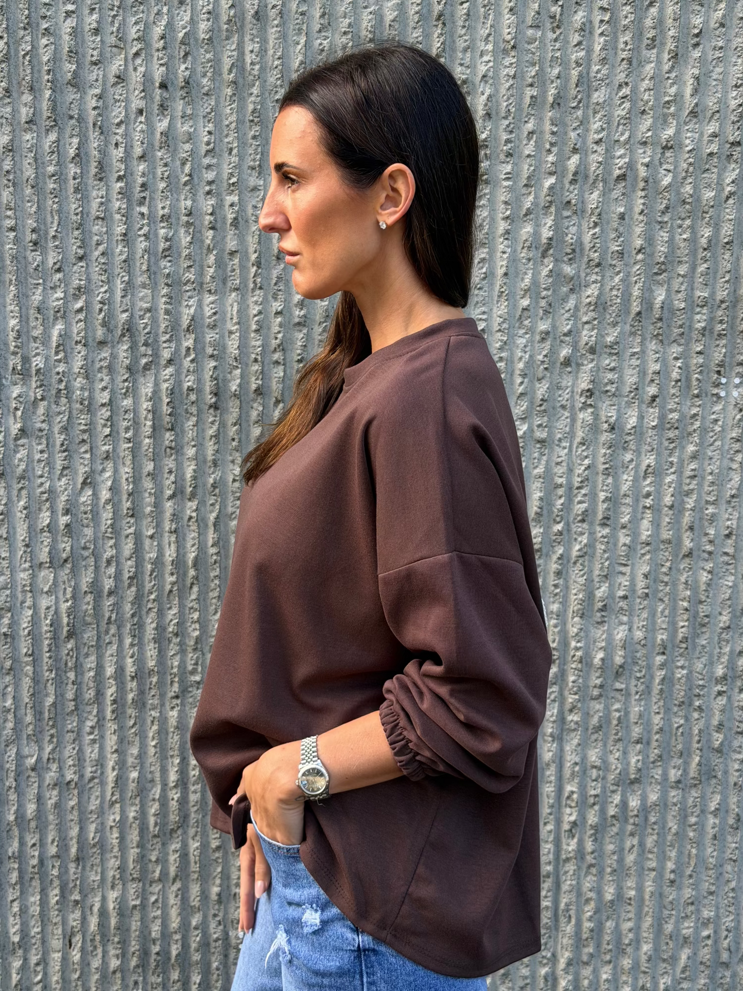 Sunday Sweatshirt – Brown