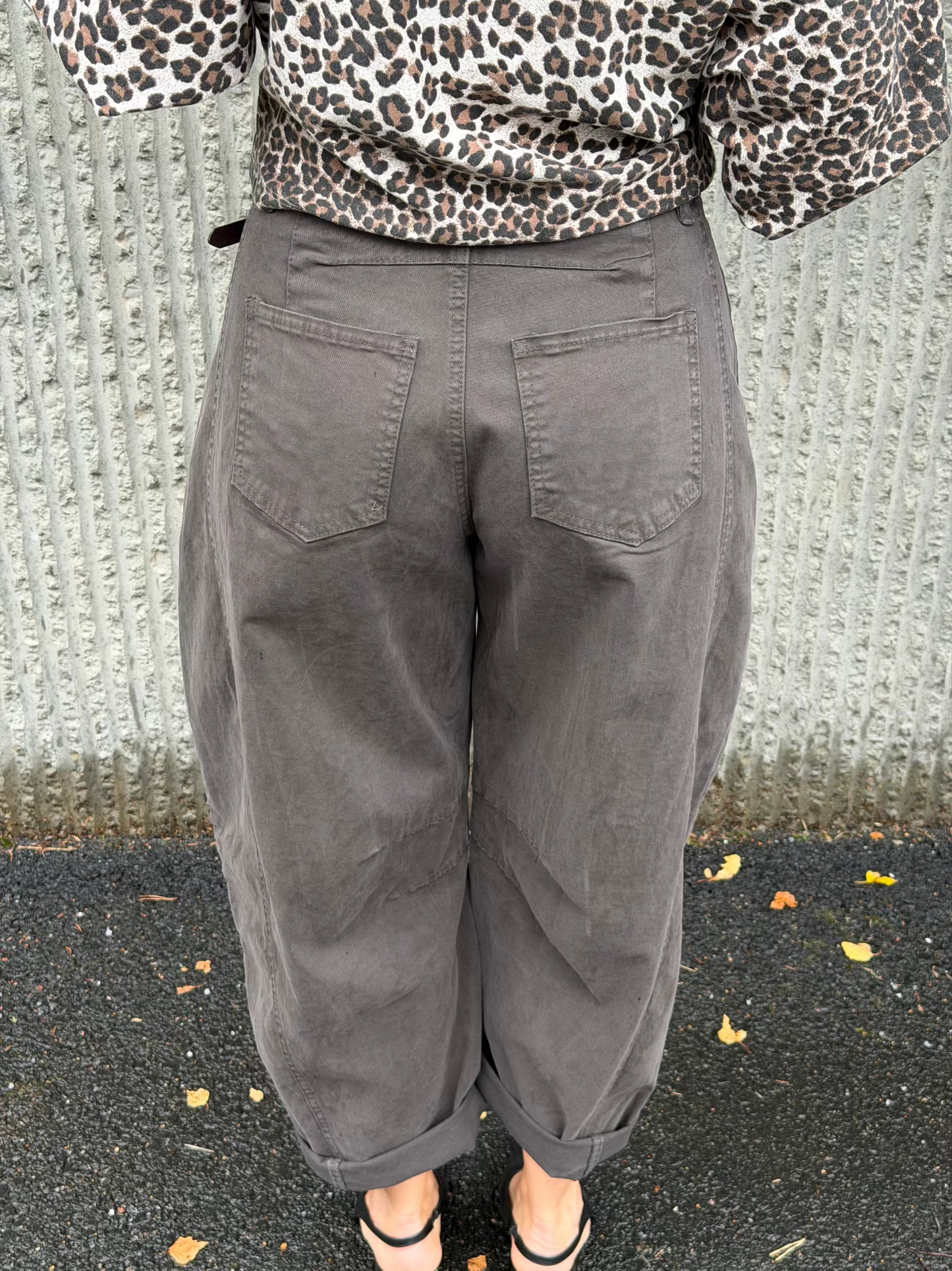 Barrel Pants – Chocolate