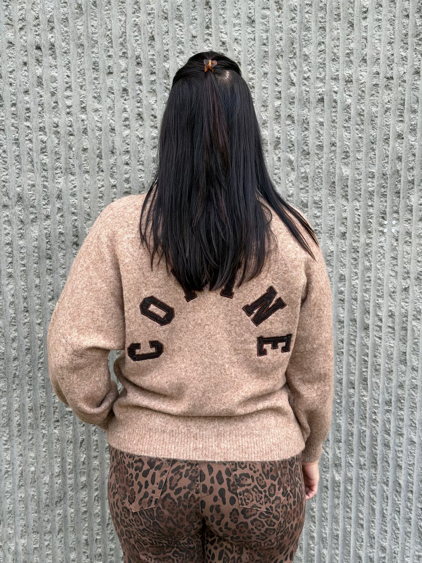Copine Knit- Taupe