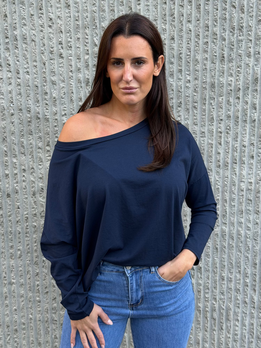 Everyday Soft Long Sleeve- Navy
