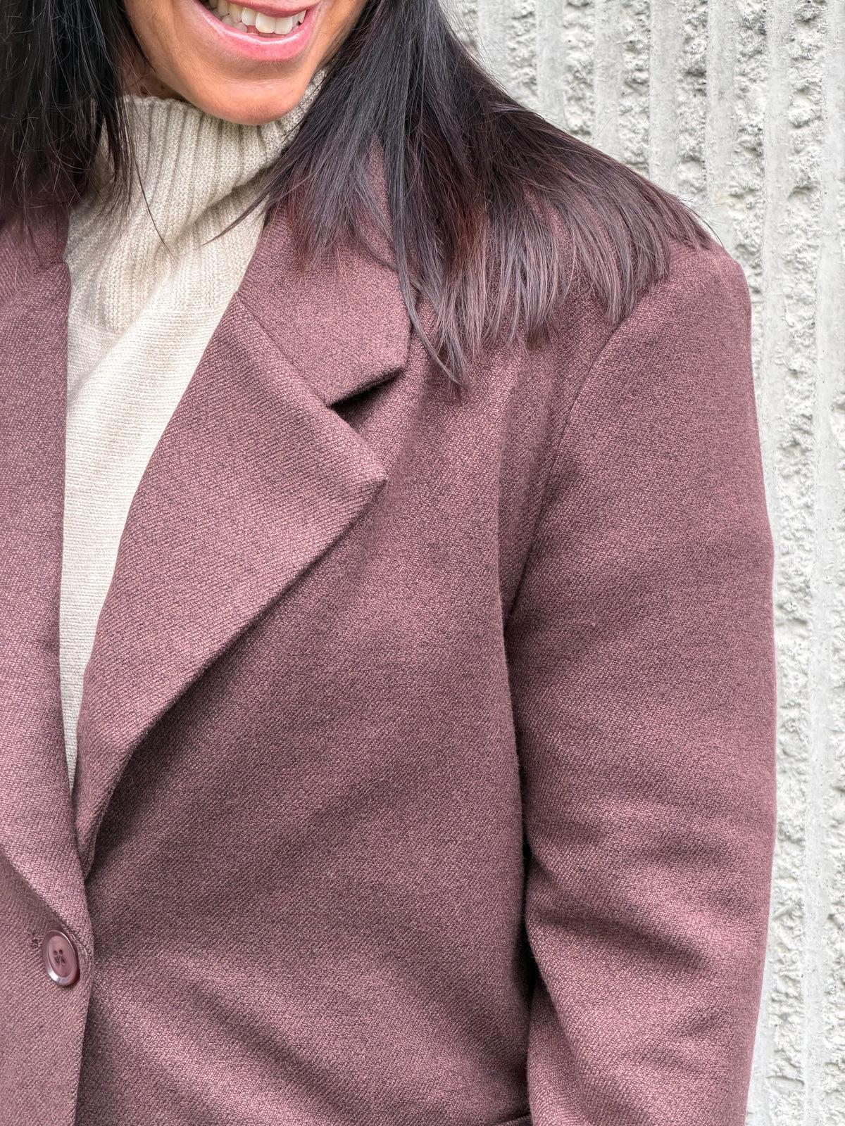 Fringe Blazer – Chocolate